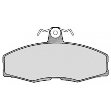 RA.0259.0 RAICAM Комплект тормозных колодок, дисковый тормоз