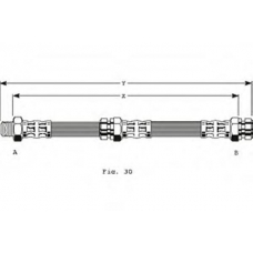 PHB150 TRW Тормозной шланг