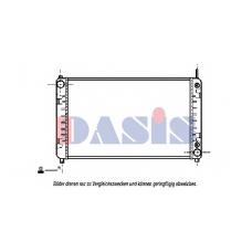 132330N AKS DASIS Радиатор, охлаждение двигателя