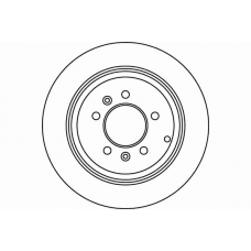 MDC1496 MINTEX Тормозной диск