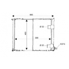 QER1537 QUINTON HAZELL Радиатор, охлаждение двигателя