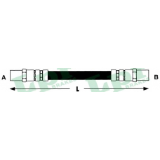 6T48000 LPR Тормозной шланг