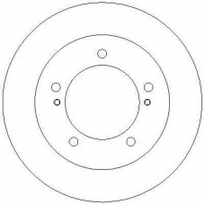 AC2478D AC Delco Тормозной диск
