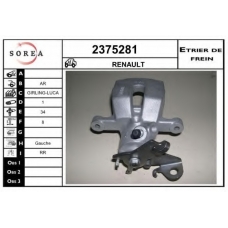 2375281 EAI Тормозной суппорт