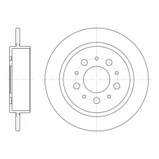 D6238.00 WOKING Тормозной диск