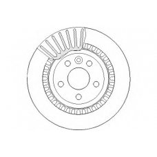 NBD1761 NATIONAL Тормозной диск