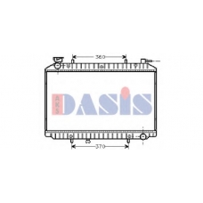 070250N AKS DASIS Радиатор, охлаждение двигателя