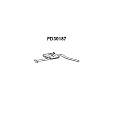 FD30187 VENEPORTE Предглушитель выхлопных газов