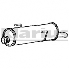 210908 KLARIUS Глушитель выхлопных газов конечный