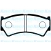 BP-8519 KAVO PARTS Комплект тормозных колодок, дисковый тормоз
