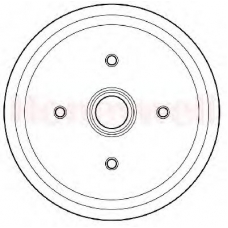 329199B BENDIX Тормозной барабан