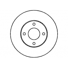 NBD1032 NATIONAL Тормозной диск