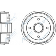 DRM9109 APEC Тормозной барабан