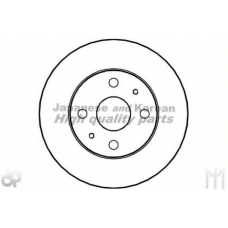 0993-3002 ASHUKI Тормозной диск
