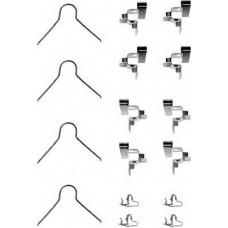 K0005 PAGID Комплектующие, колодки дискового тормоза