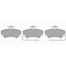 602 SIMER Комплект тормозных колодок, дисковый тормоз