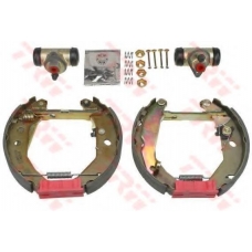 GSK1649 TRW Комплект тормозных колодок