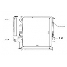 QER1588 QUINTON HAZELL Радиатор, охлаждение двигателя
