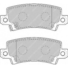 FSL1574 FERODO Комплект тормозных колодок, дисковый тормоз