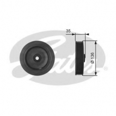 TVD1010 GATES Ременный шкив, коленчатый вал