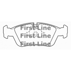 FBP3014 FIRST LINE Комплект тормозных колодок, дисковый тормоз