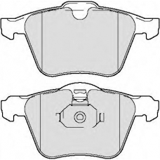 CBP01608 COMLINE Комплект тормозных колодок, дисковый тормоз