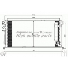 C559-04 ASHUKI Конденсатор, кондиционер