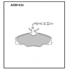 ADB1433 Allied Nippon Тормозные колодки