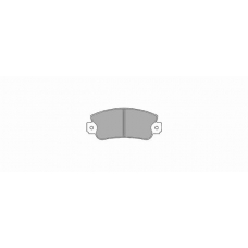 245.3 SIMER Комплект тормозных колодок, дисковый тормоз