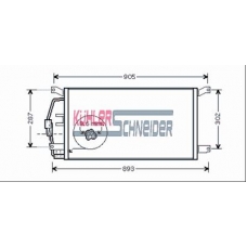5320131 KUHLER SCHNEIDER Конденсатор, кондиционер