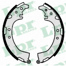 07230 LPR Комплект тормозных колодок