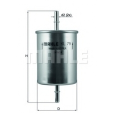 KL 79 KNECHT Топливный фильтр