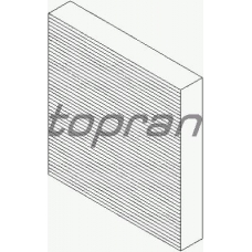 302 078 TOPRAN Фильтр, воздух во внутренном пространстве