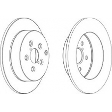 WGR1406-1 WAGNER LOCKHEED Тормозной диск