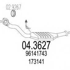 04.3627 MTS Катализатор