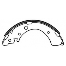 AKS-2012 ASVA Комплект тормозных колодок