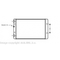 VWA2027 AVA Радиатор, охлаждение двигателя