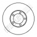 FBD241 FIRST LINE Тормозной диск