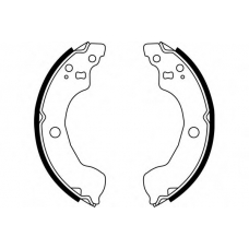 S777 SIMER Комплект тормозных колодок