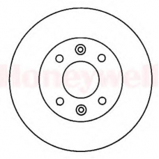 561334B BENDIX Тормозной диск
