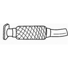 12222 SIGAM Труба выхлопного газа