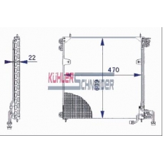 0441301 KUHLER SCHNEIDER Конденсатор, кондиционер