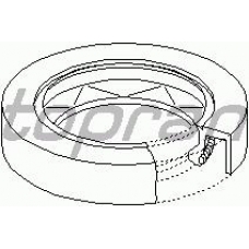 108 768 TOPRAN Уплотняющее кольцо, дифференциал
