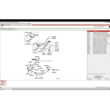 MR128204 MITSUBISHI Трос стояночного тормоза