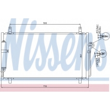 94935 NISSENS Конденсатор, кондиционер