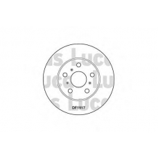 DF1917 TRW Тормозной диск