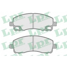 05P1638 LPR Комплект тормозных колодок, дисковый тормоз