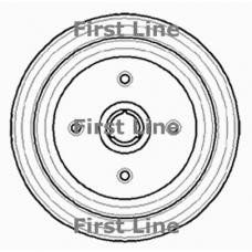 FBR722 FIRST LINE Тормозной барабан