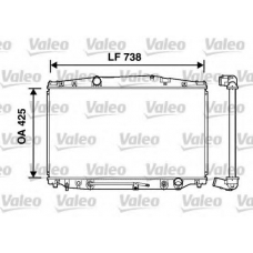 734179 VALEO Радиатор, охлаждение двигателя