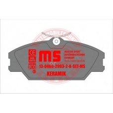 13-0460-2983-2-C-SET MASTER-SPORT Комплект тормозных колодок, дисковый тормоз